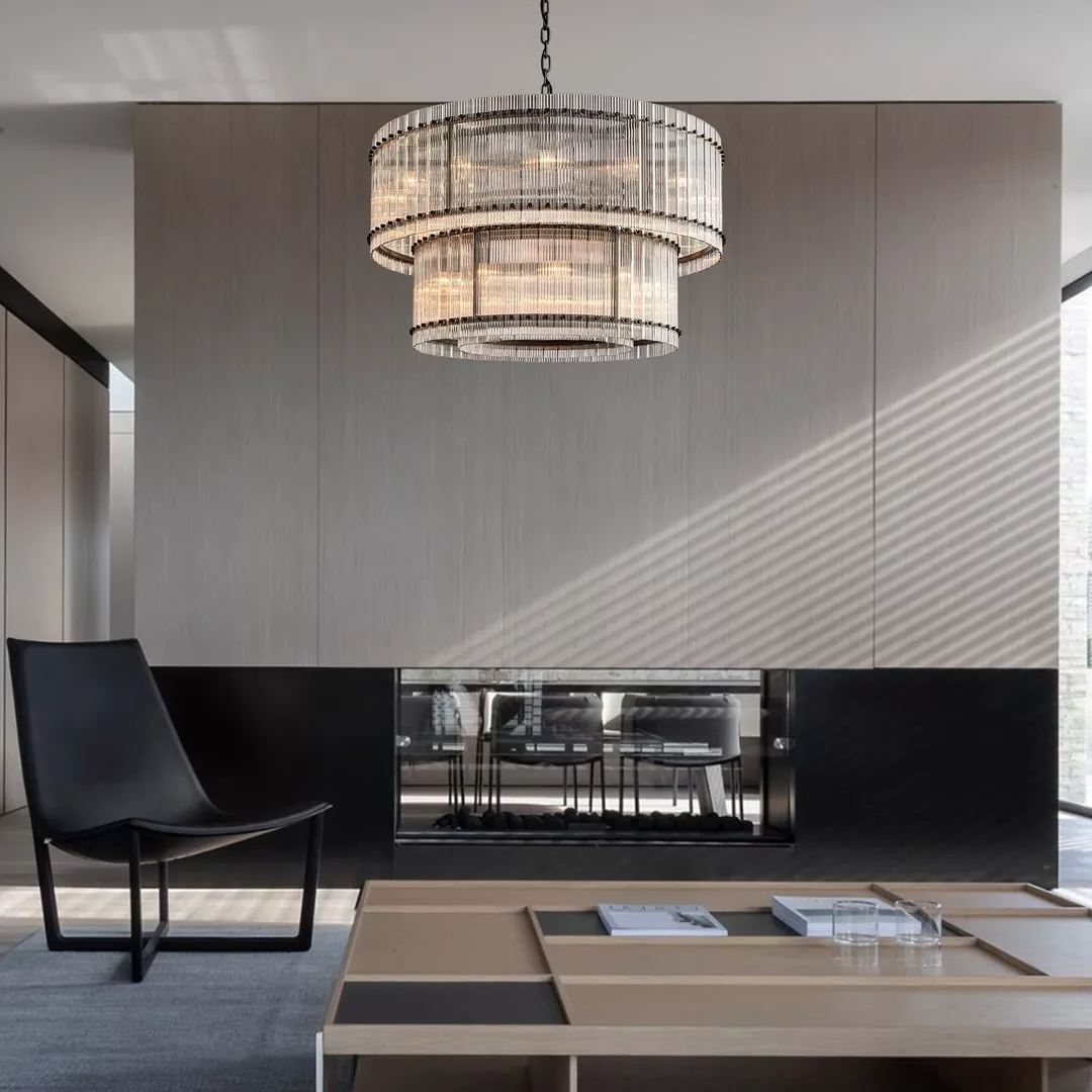 Modern San Marcol Cake Round Luxury Chandelier 48"-konalight