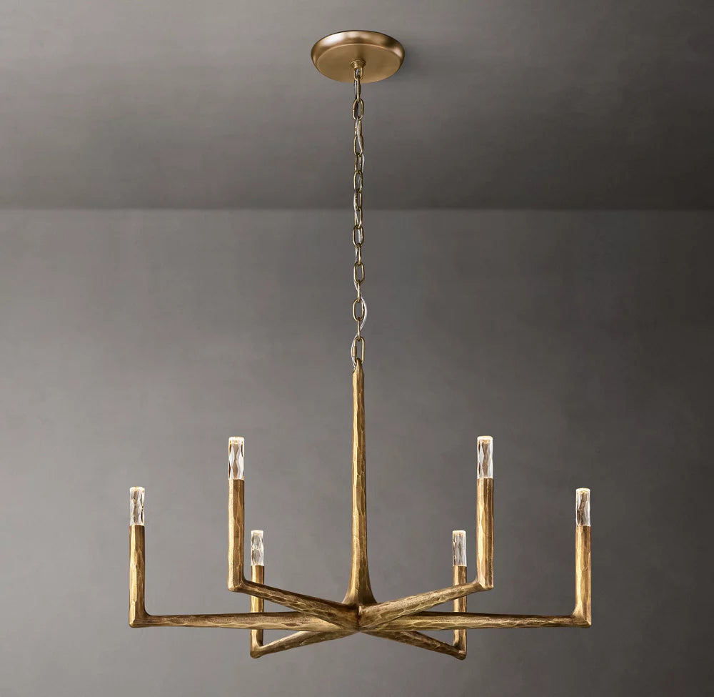 Thaddeus Round Chandelier 36" For Living Room-konalight