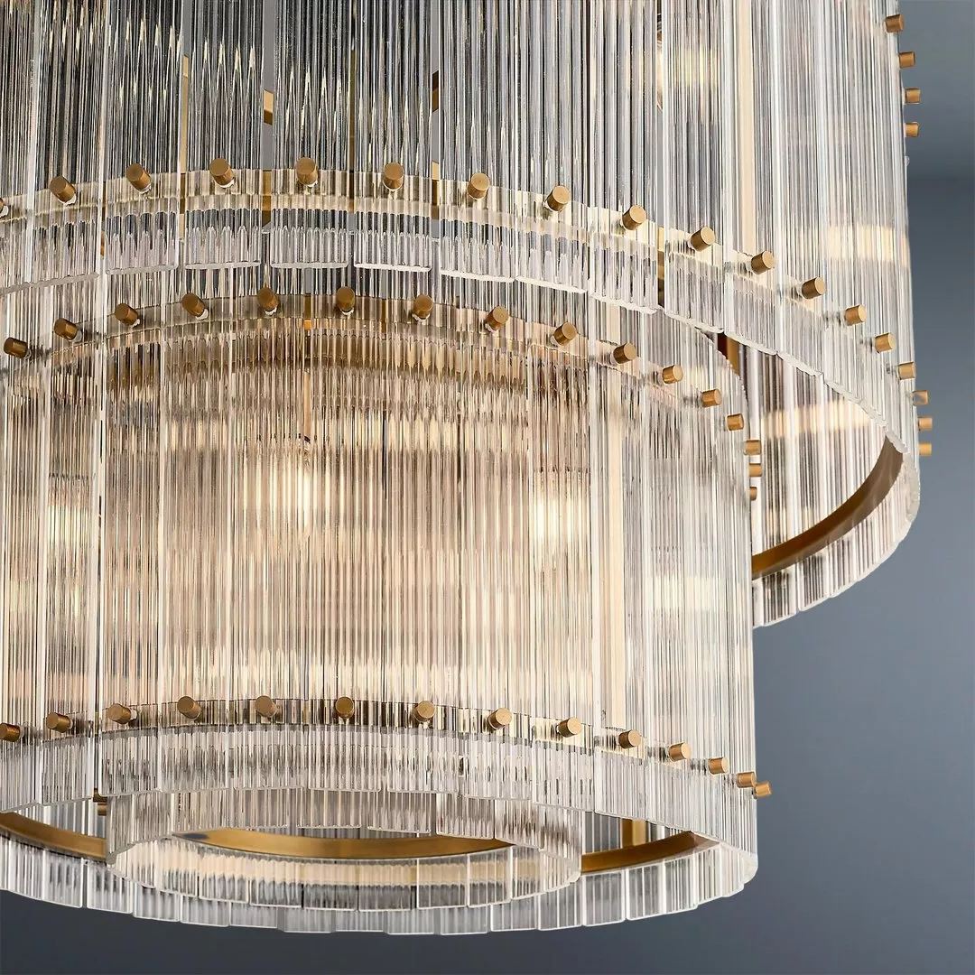 Modern San Marcol Cake Round Luxury Chandelier 37"-konalight