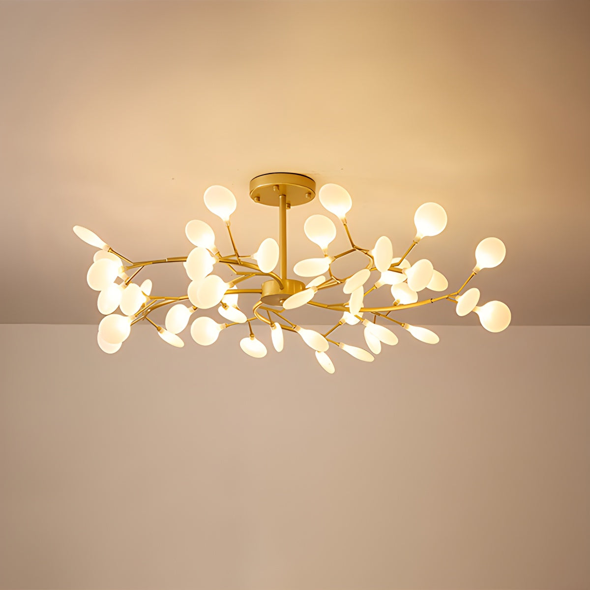 Eloer Firefly Sputnik LED Chandelier for Bedroom