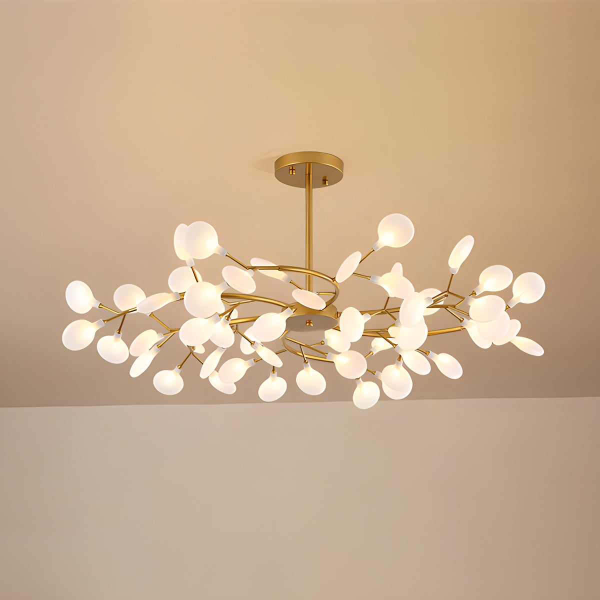 Eloer Firefly Sputnik LED Chandelier for Bedroom