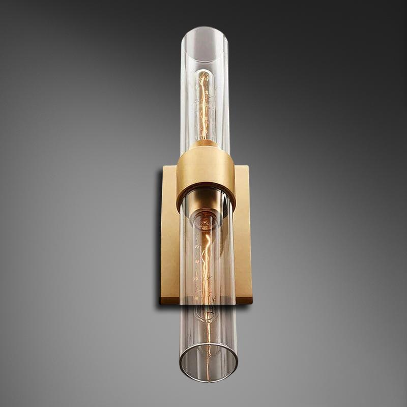 Bamcee Glass Shaded Linear Wall Sconce 23"H Modern Wall Lamp-konalight