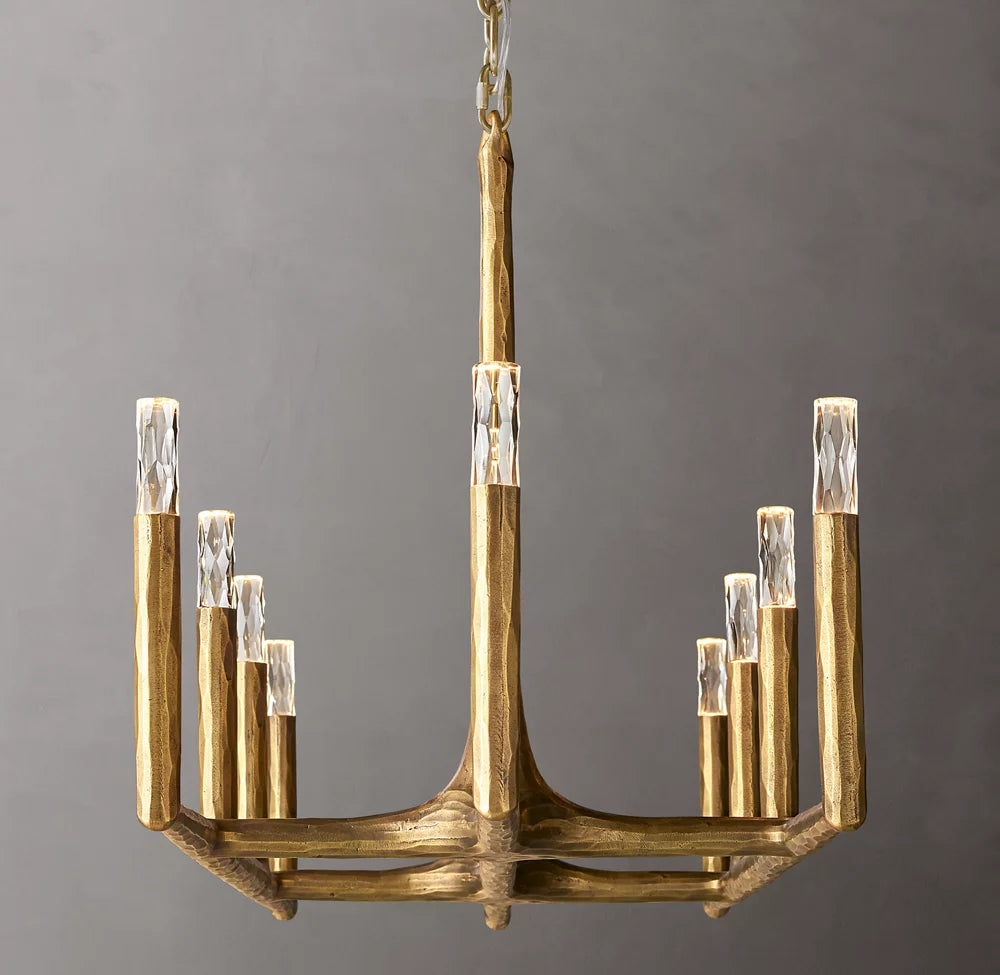 Thaddeus Linear Chandelier 72" 13-Lights For Living Room