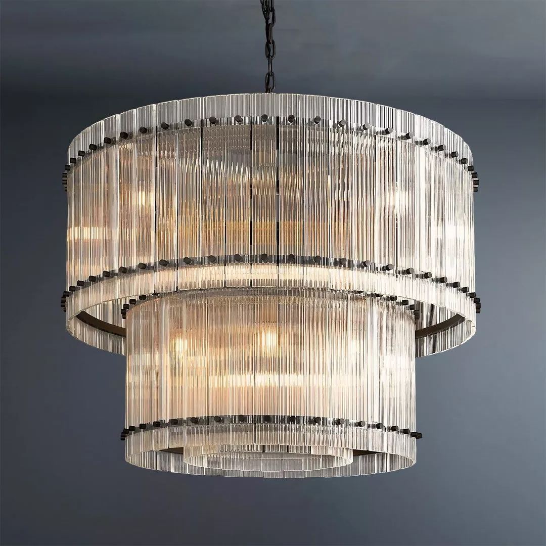 Modern San Marcol Cake Round Luxury Chandelier 37"-konalight