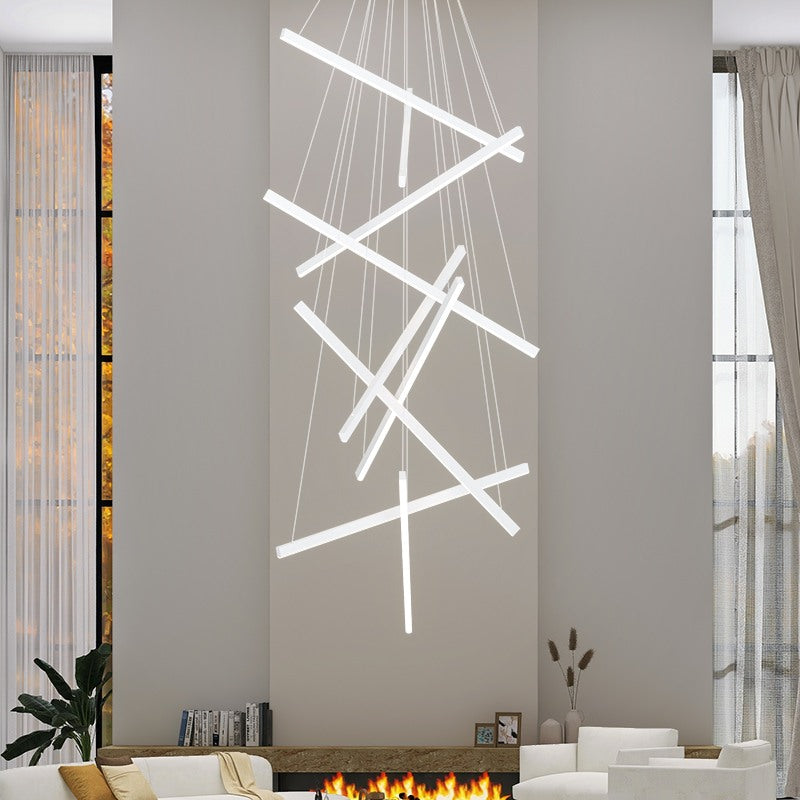 Eloer Custom Multi Light Sticks LED Chandelier