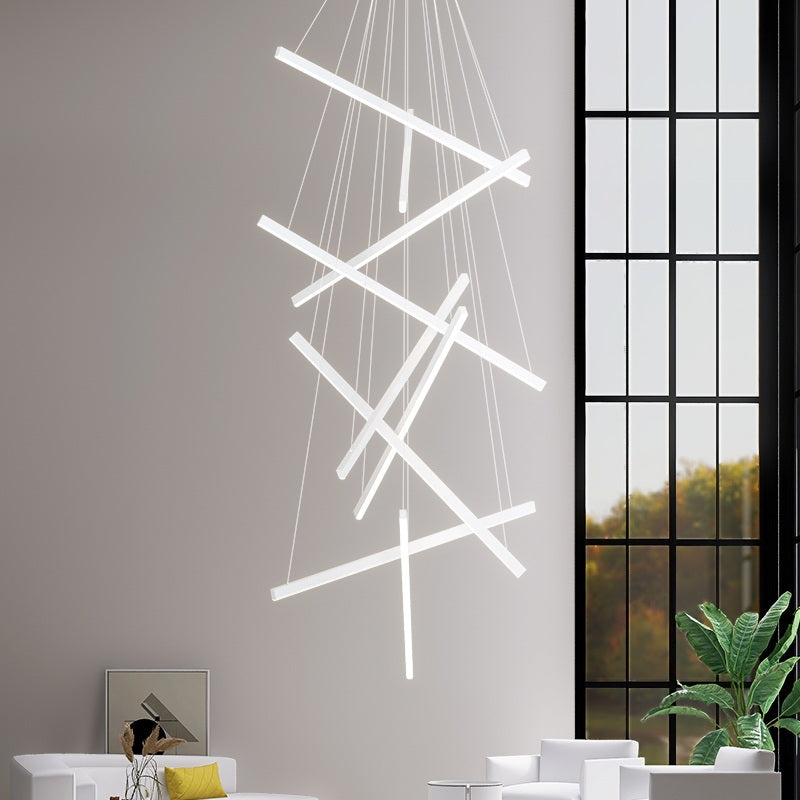 Eloer Custom Multi Light Sticks LED Chandelier