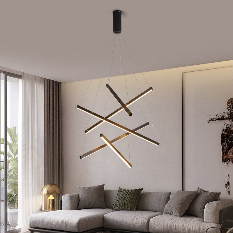 Eloer Custom Multi Light Sticks LED Chandelier