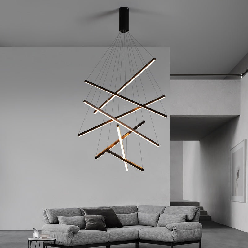 Eloer Custom Multi Light Sticks LED Chandelier