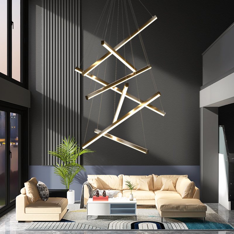 Eloer Custom Multi Light Sticks LED Chandelier