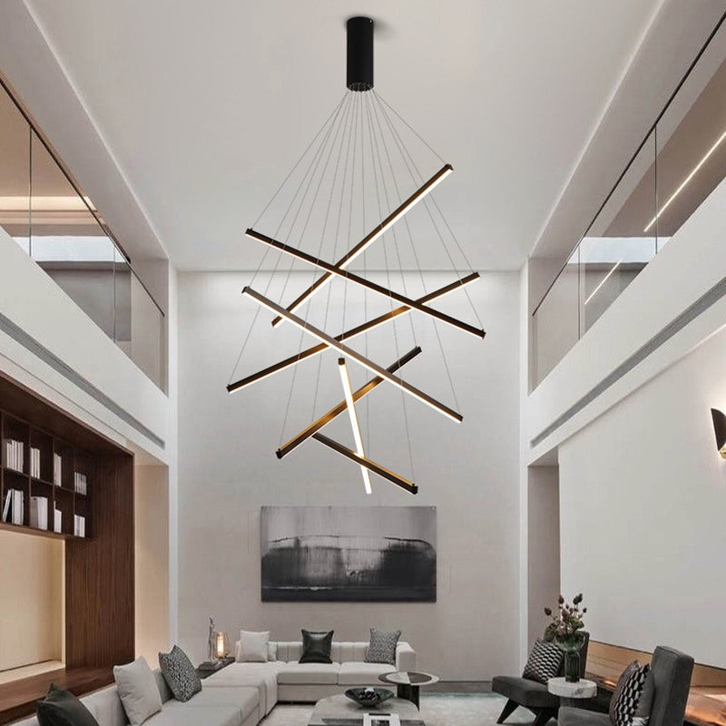 Eloer Custom Multi Light Sticks LED Chandelier