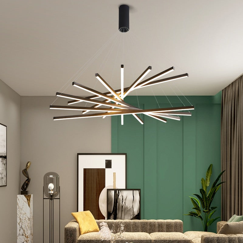 Eloer Custom Multi Light Sticks LED Chandelier