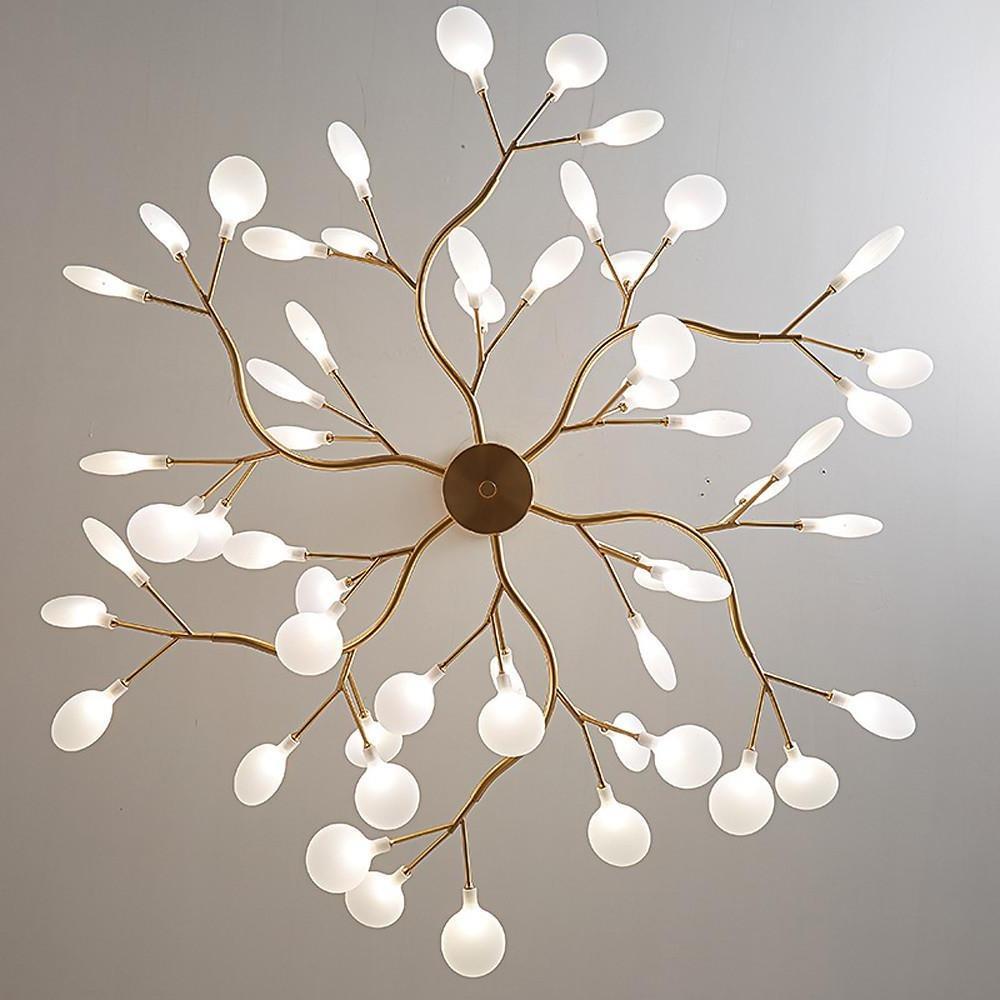 Eloer Firefly Sputnik LED Chandelier for Bedroom