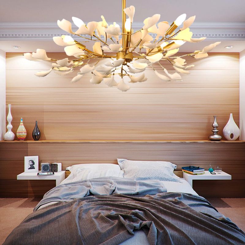 Eloer Gingko Chandelier-A for Bedroom Living Room