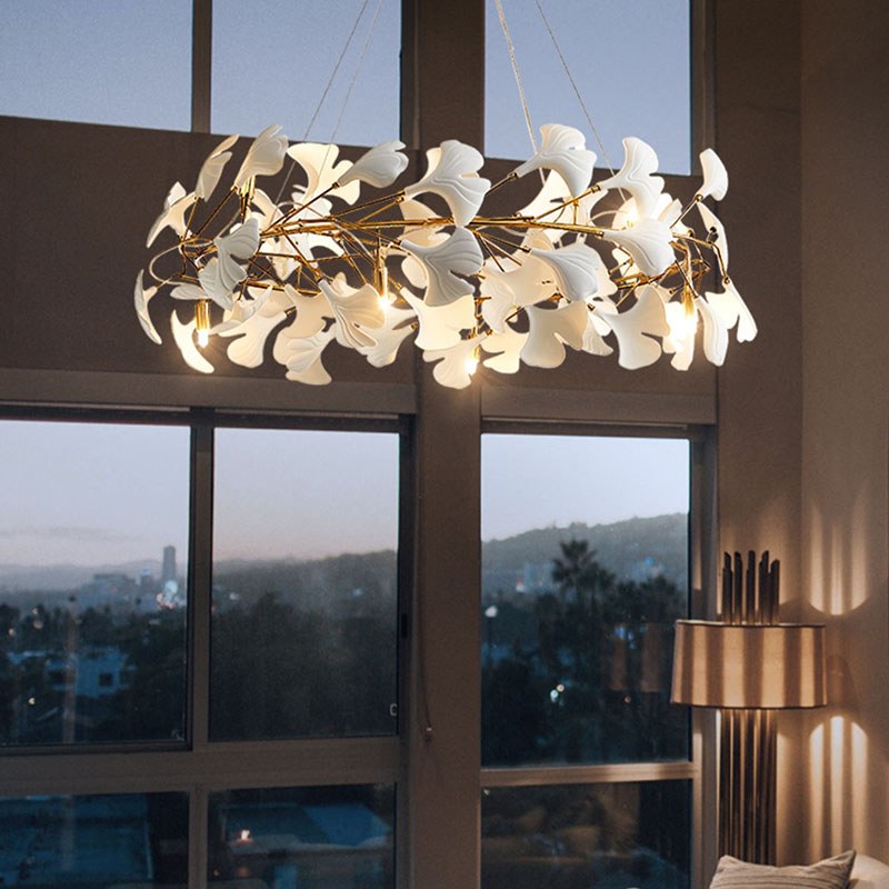 Eloer Gingko Chandelier-C Hanging Light Fixtures