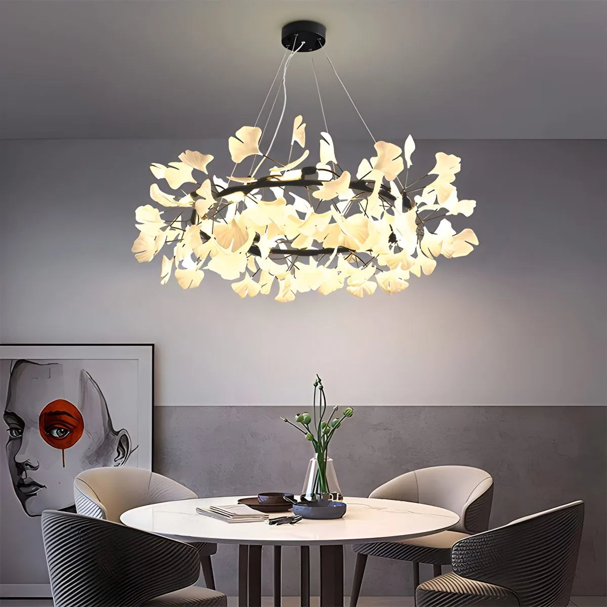 Eloer Gingko Chandelier-C Hanging Light Fixtures