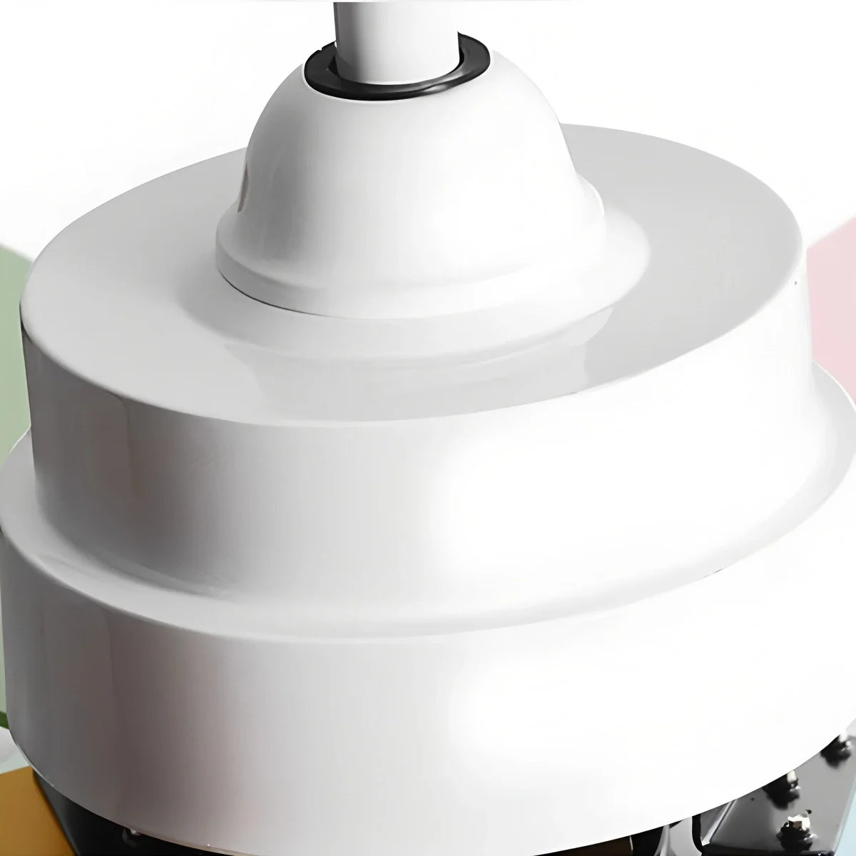 Eloer Nordic Colorful Leaf Ceiling Fan Light