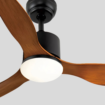 Eloer 3 Blade Modern Ceiling Fan with Light
