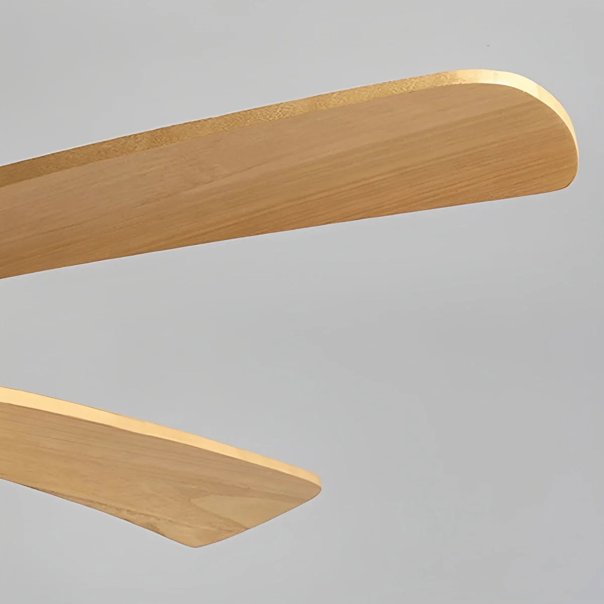 Eloer High Wind Solid Wood Ceiling Fan Light