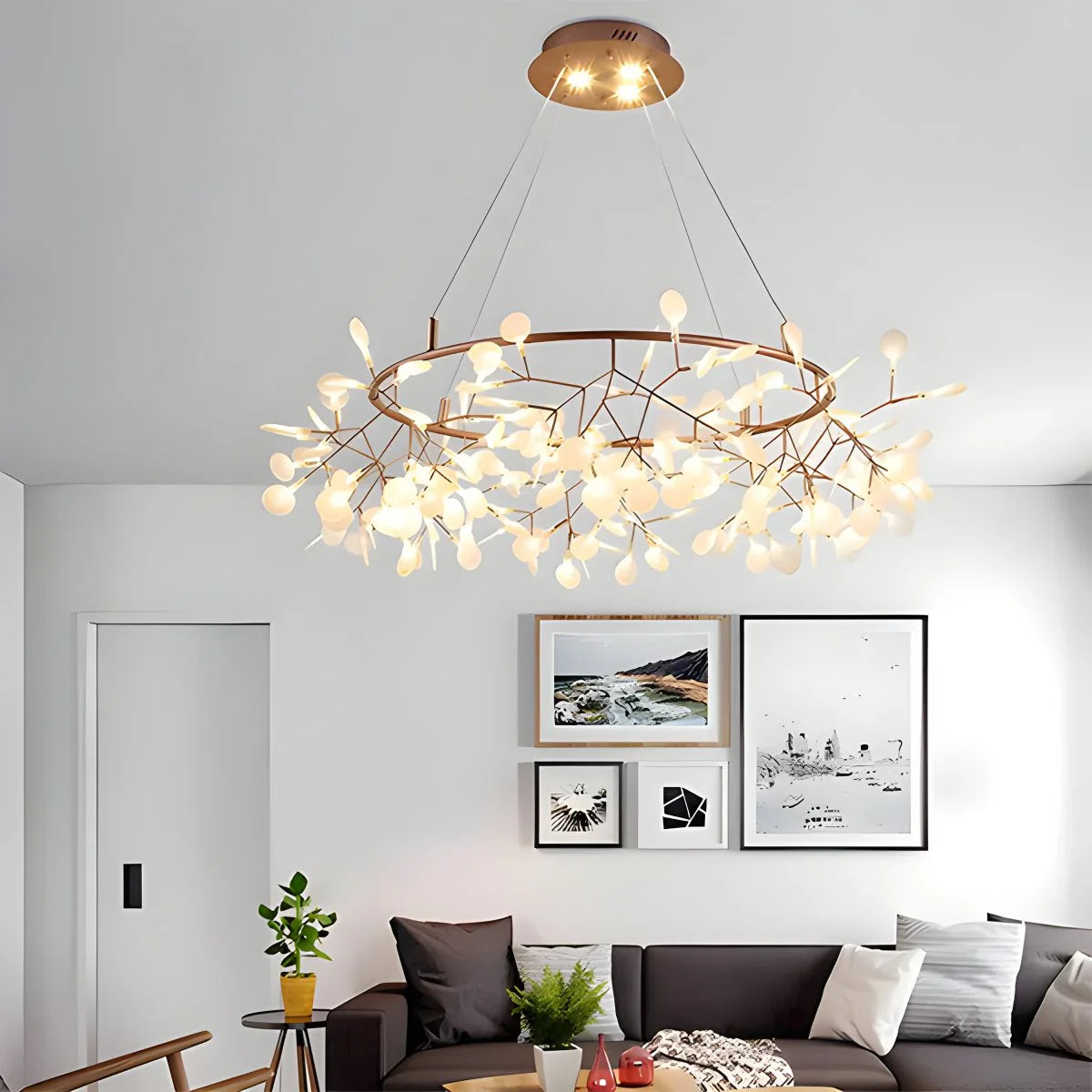 Eloer Branch Firefly Chandelier for Living Room