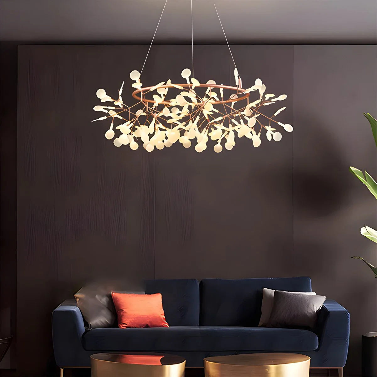 Eloer Branch Firefly Chandelier for Living Room