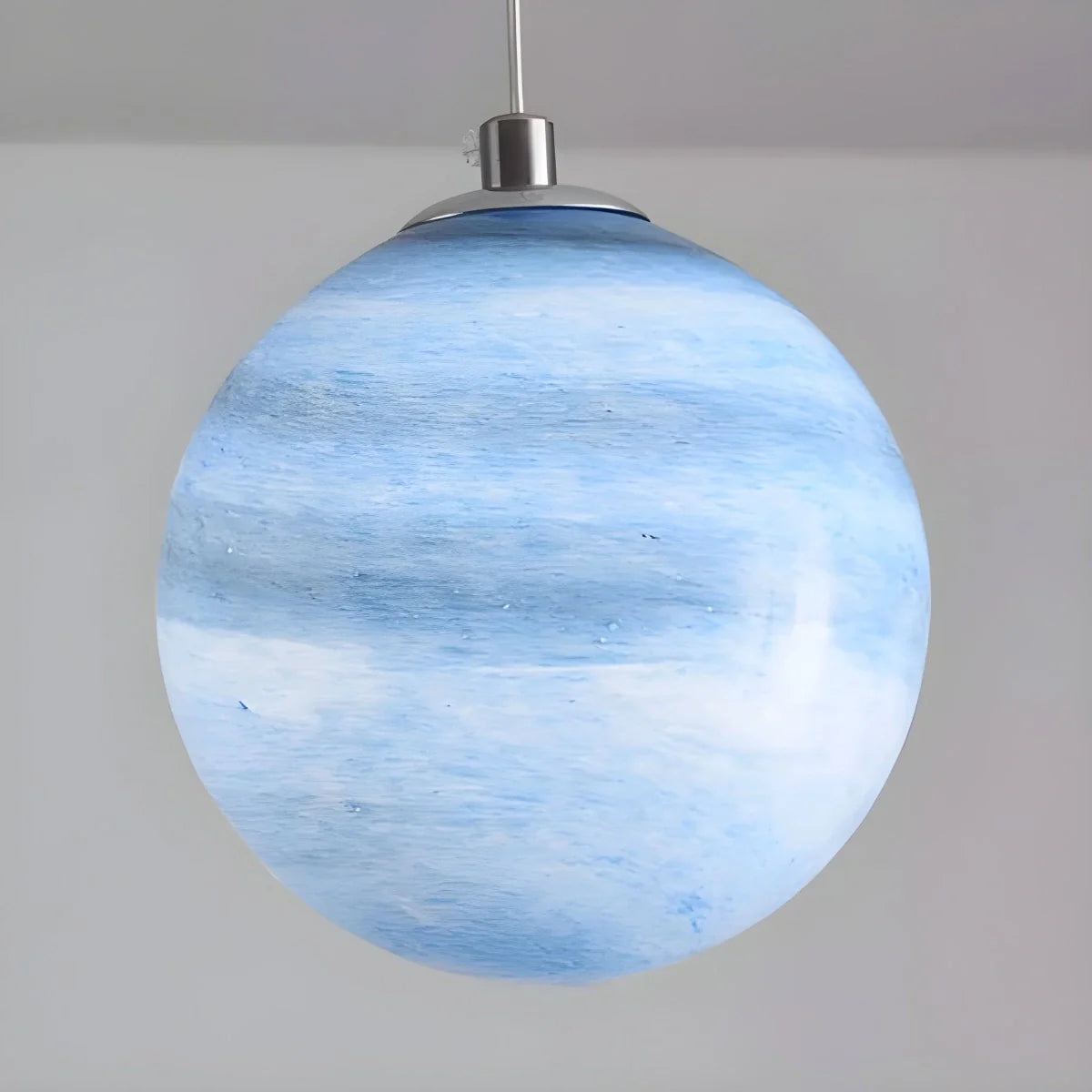 Eloer Modern Attic 3D Moon Celestial Chandelier