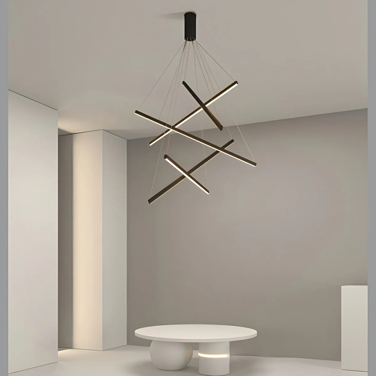 Eloer Custom Multi Light Sticks LED Chandelier