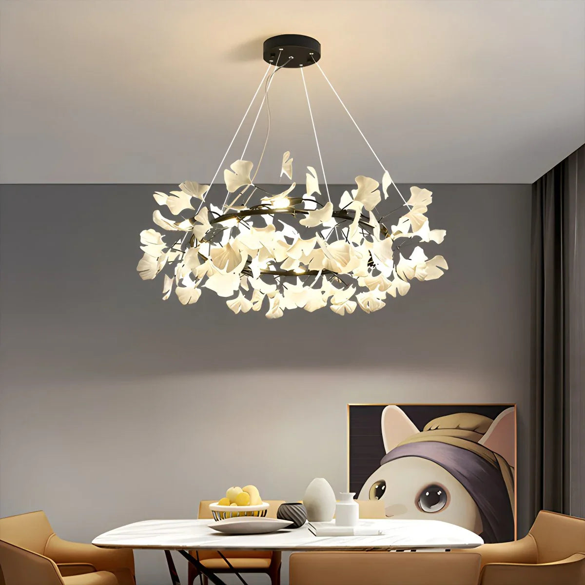Eloer Gingko Chandelier-C Hanging Light Fixtures