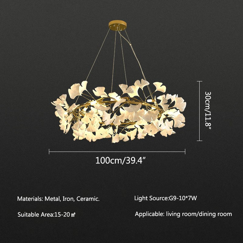 Eloer Gingko Chandelier-C Hanging Light Fixtures