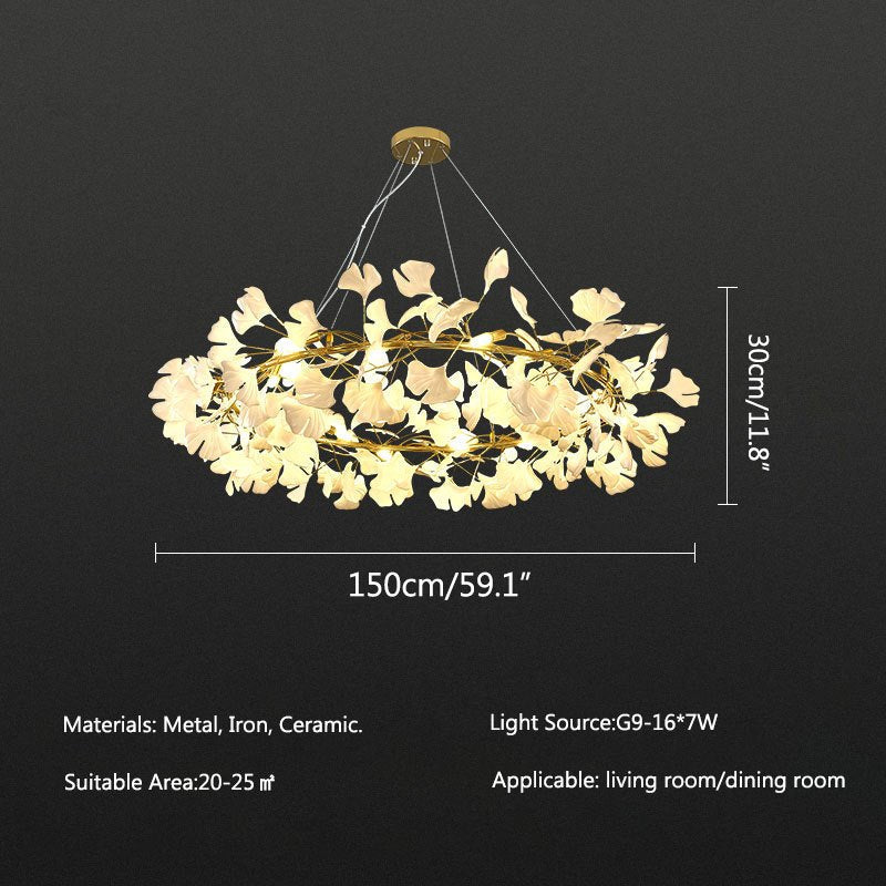 Eloer Gingko Chandelier-C Hanging Light Fixtures