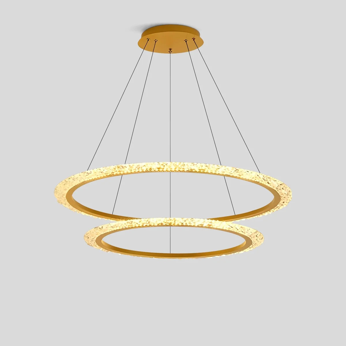 Eloer Light Luxury Ring Chandelier for Living Room