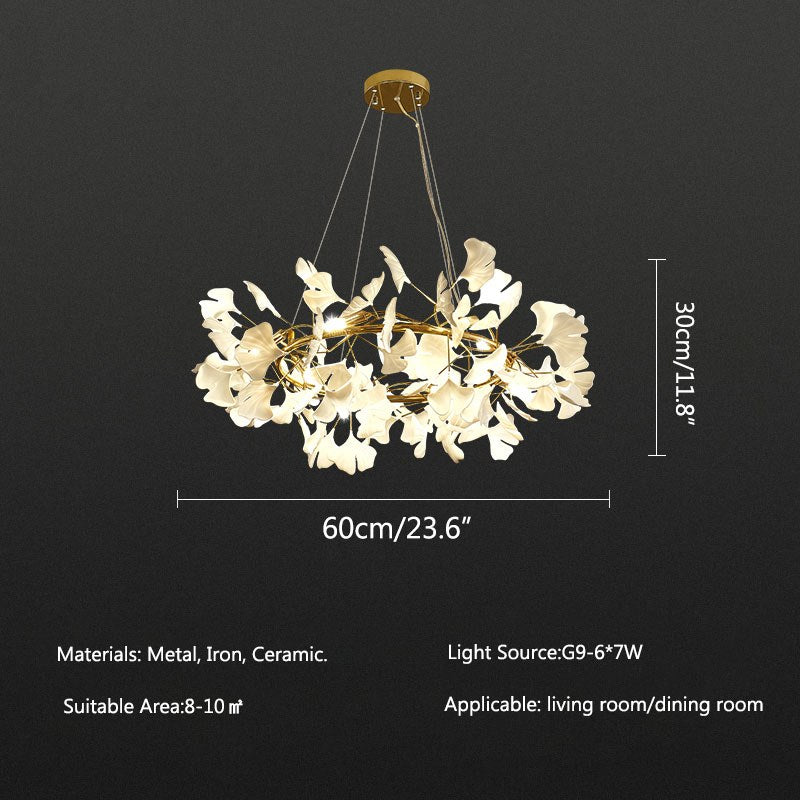 Eloer Gingko Chandelier-C Hanging Light Fixtures