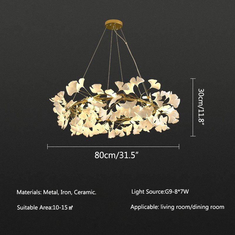 Eloer Gingko Chandelier-C Hanging Light Fixtures