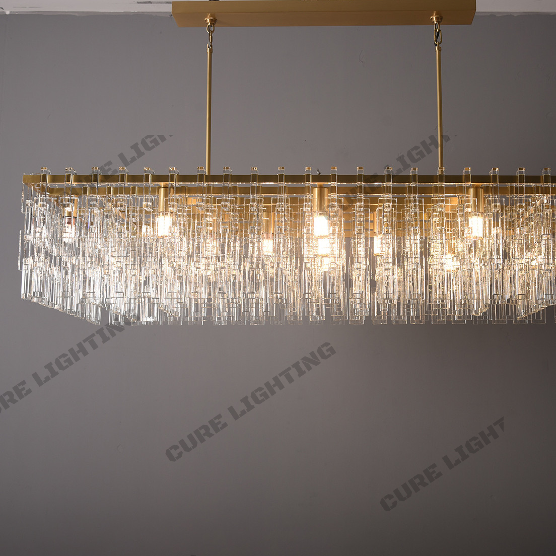 Marignan Rectangular Chandelier 60"