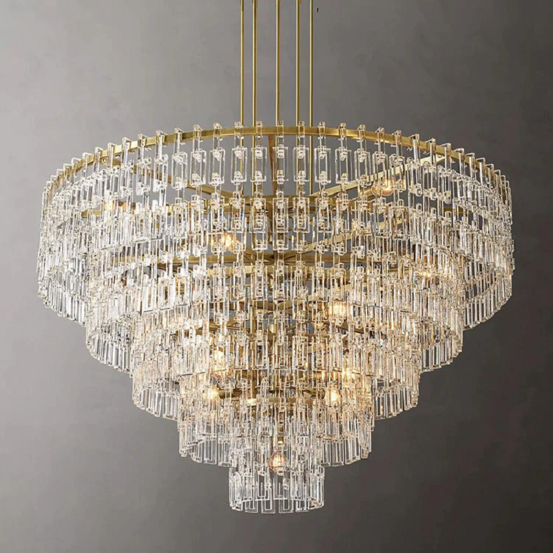 Marignan Tiered Round Chandelier 60"