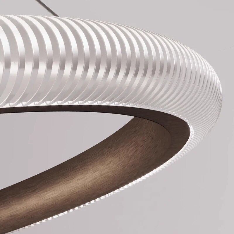 Eloer Nordic Circular Chandelier for Living Room