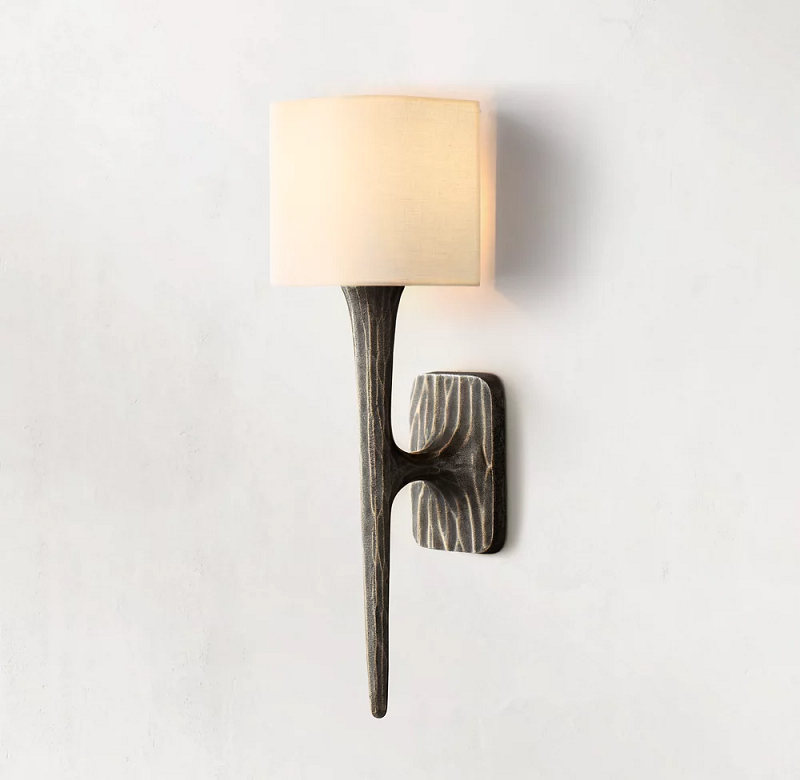 Thaddeus Sconce Shaded Sconce Modern Wall Lamp