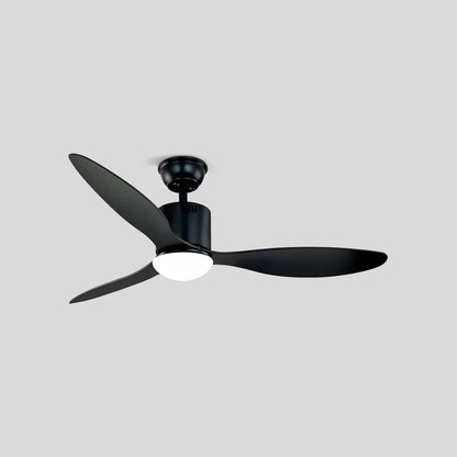 Eloer 3 Blade Modern Ceiling Fan with Light