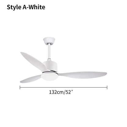 Eloer 3 Blade Modern Ceiling Fan with Light
