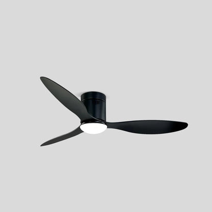 Eloer 3 Blade Modern Ceiling Fan with Light