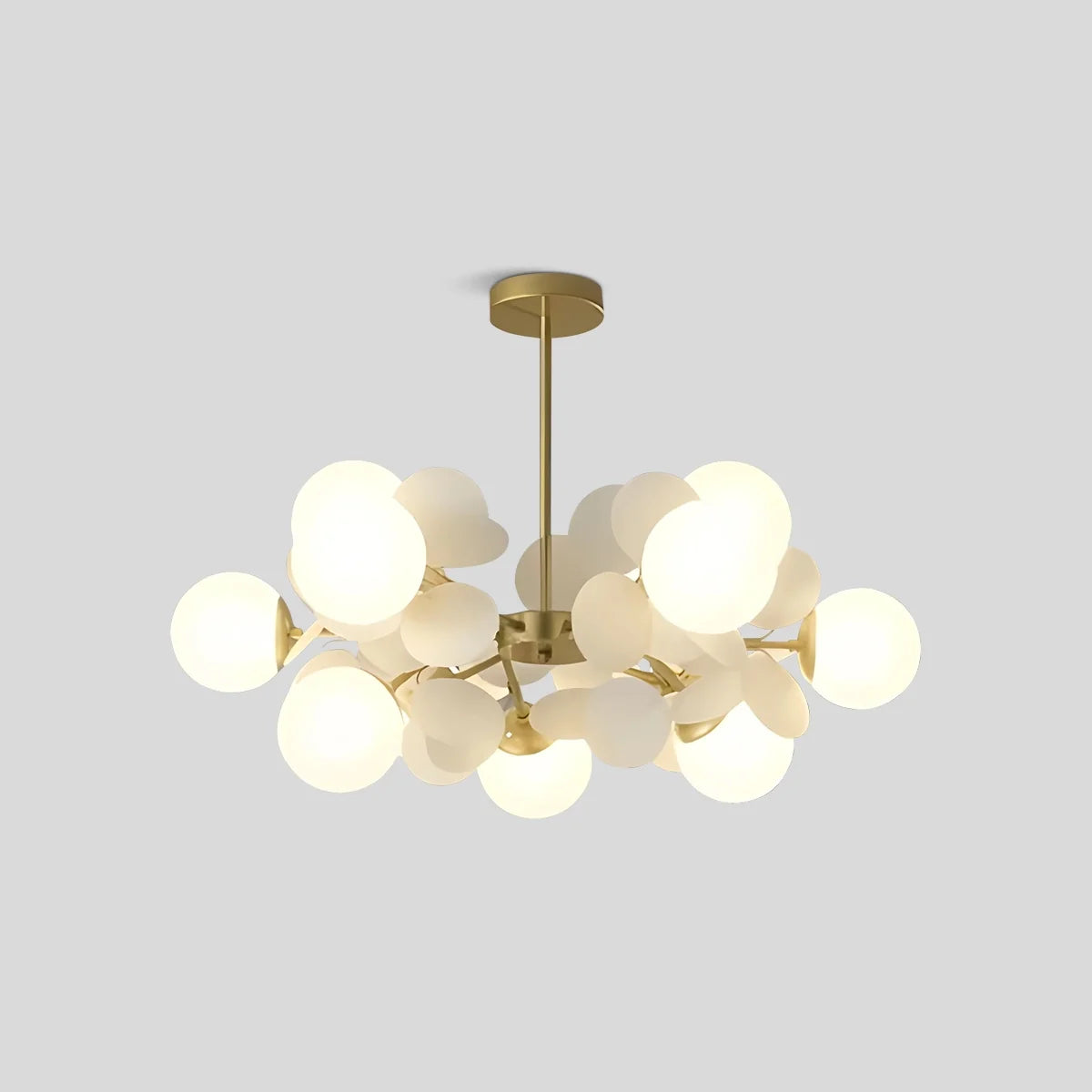 Eloer Colorful Flash Modern Chandelier for Bedroom