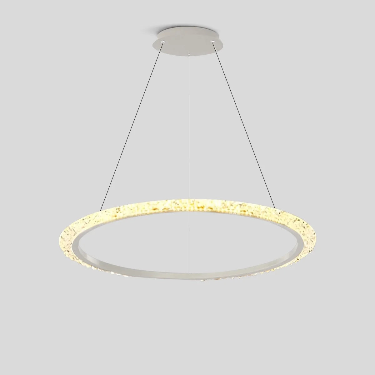 Eloer Light Luxury Ring Chandelier for Living Room