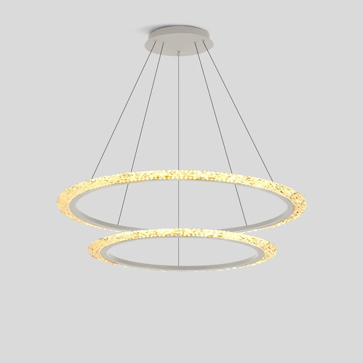 Eloer Light Luxury Ring Chandelier for Living Room
