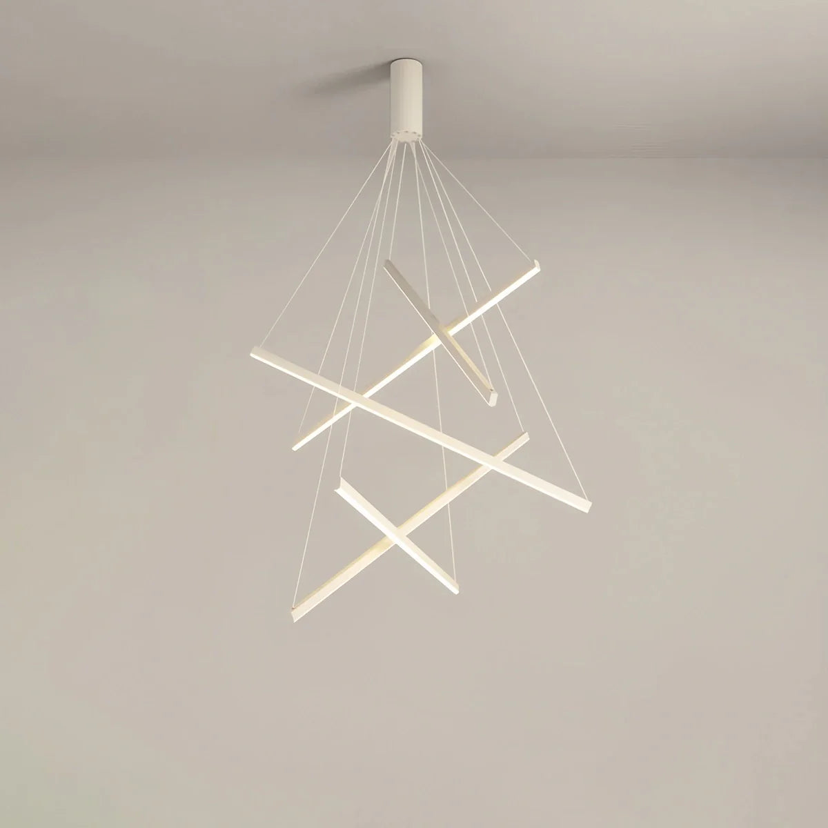 Eloer Custom Multi Light Sticks LED Chandelier