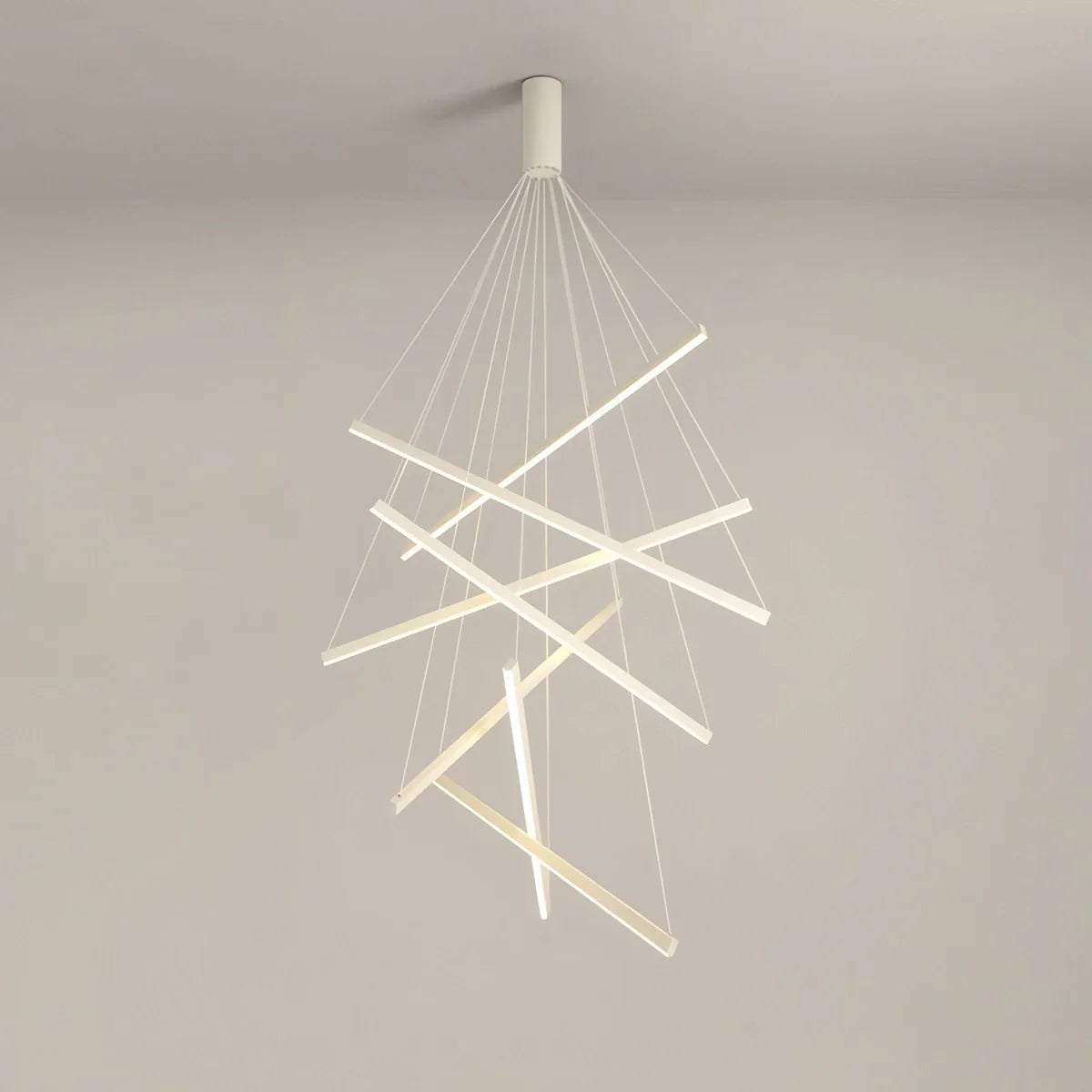 Eloer Custom Multi Light Sticks LED Chandelier