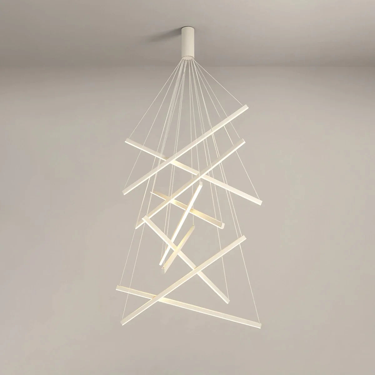 Eloer Custom Multi Light Sticks LED Chandelier