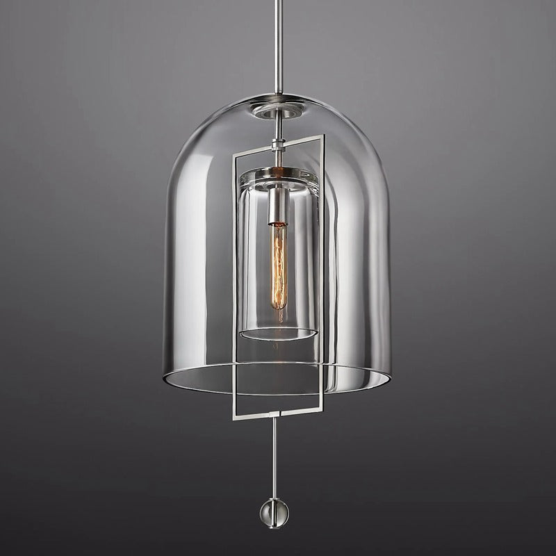 Fulcrum Glass Grand Pendant Light 13"-konalight