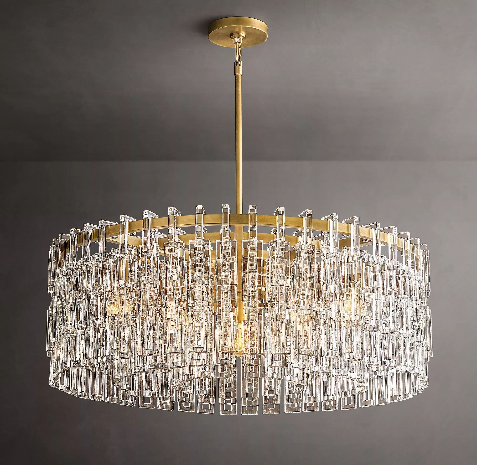 Marignan Round Chandelier 36"