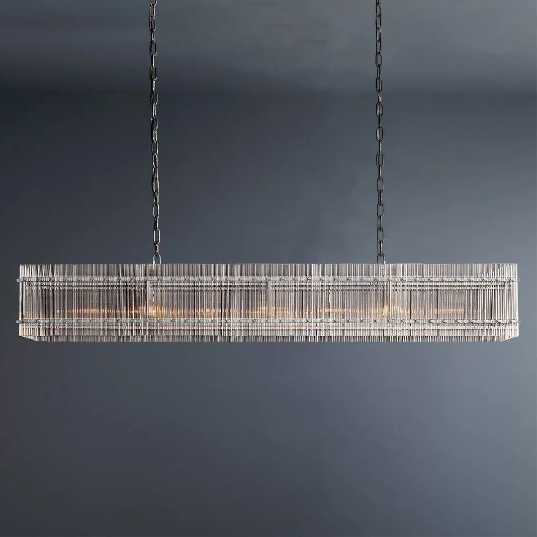 Modern San Marcol Cake Linear Luxury Chandelier 72"