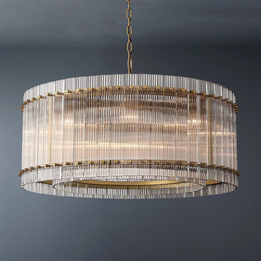 Modern San Marcol Cake Round Luxury Chandelier 37"-konalight