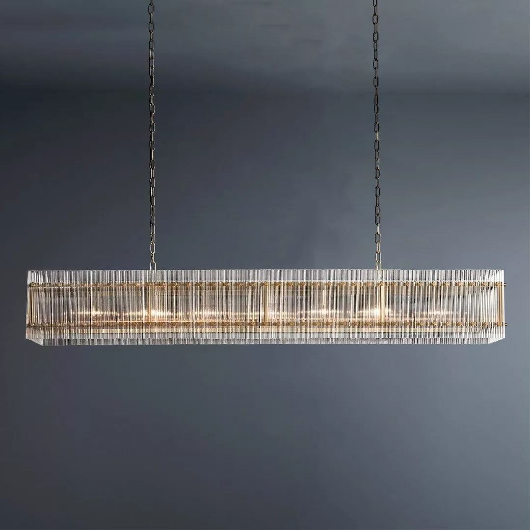 Modern San Marcol Cake Linear Luxury Chandelier 72"